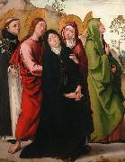 Juan de Borgona The Virgin oil